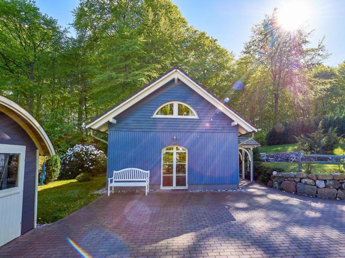 Blaues Strandhaus Sellin Exterior foto